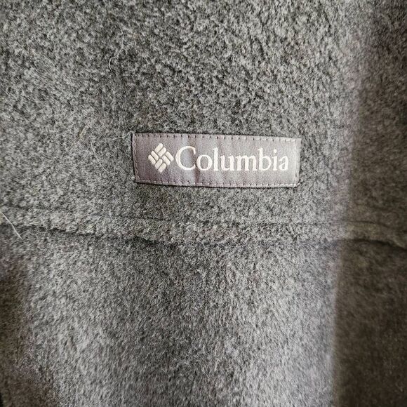 Columbia men's gray full zip fleece jacket size XXL - Picture 4 of 5